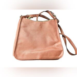 Steve Madden Women's Brown Chevron Crossbody Bag